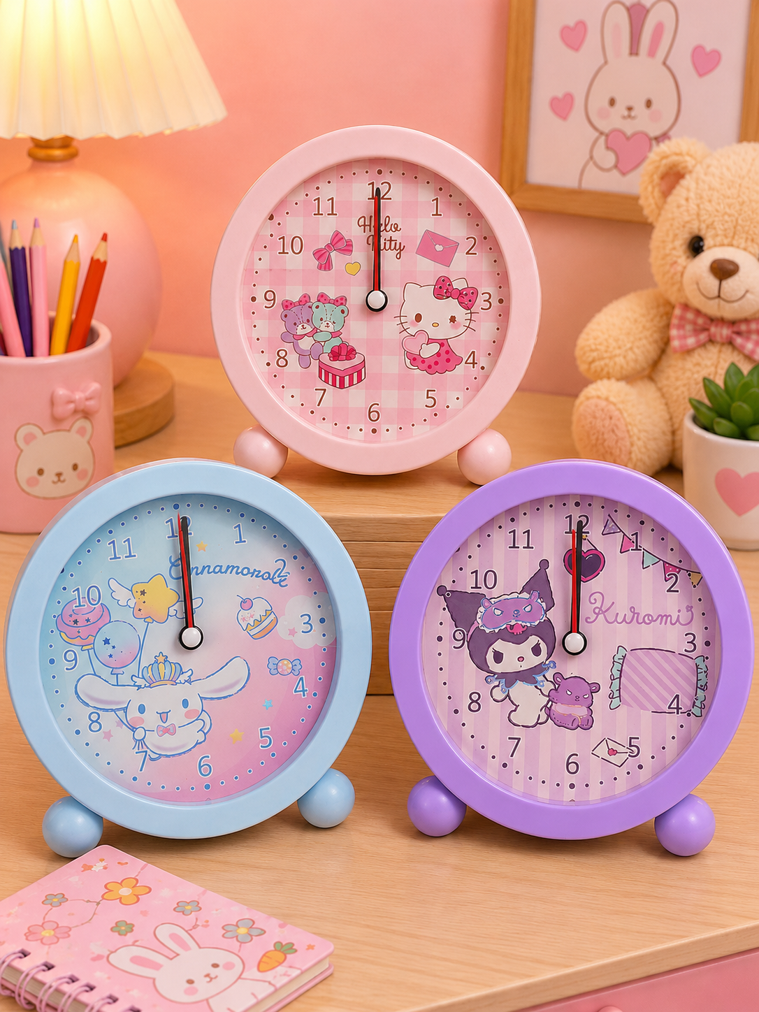 Sanrio Table Clock Main image