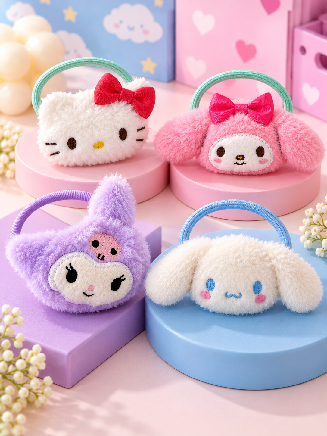 Sanrio Plush Hair Tie Main image