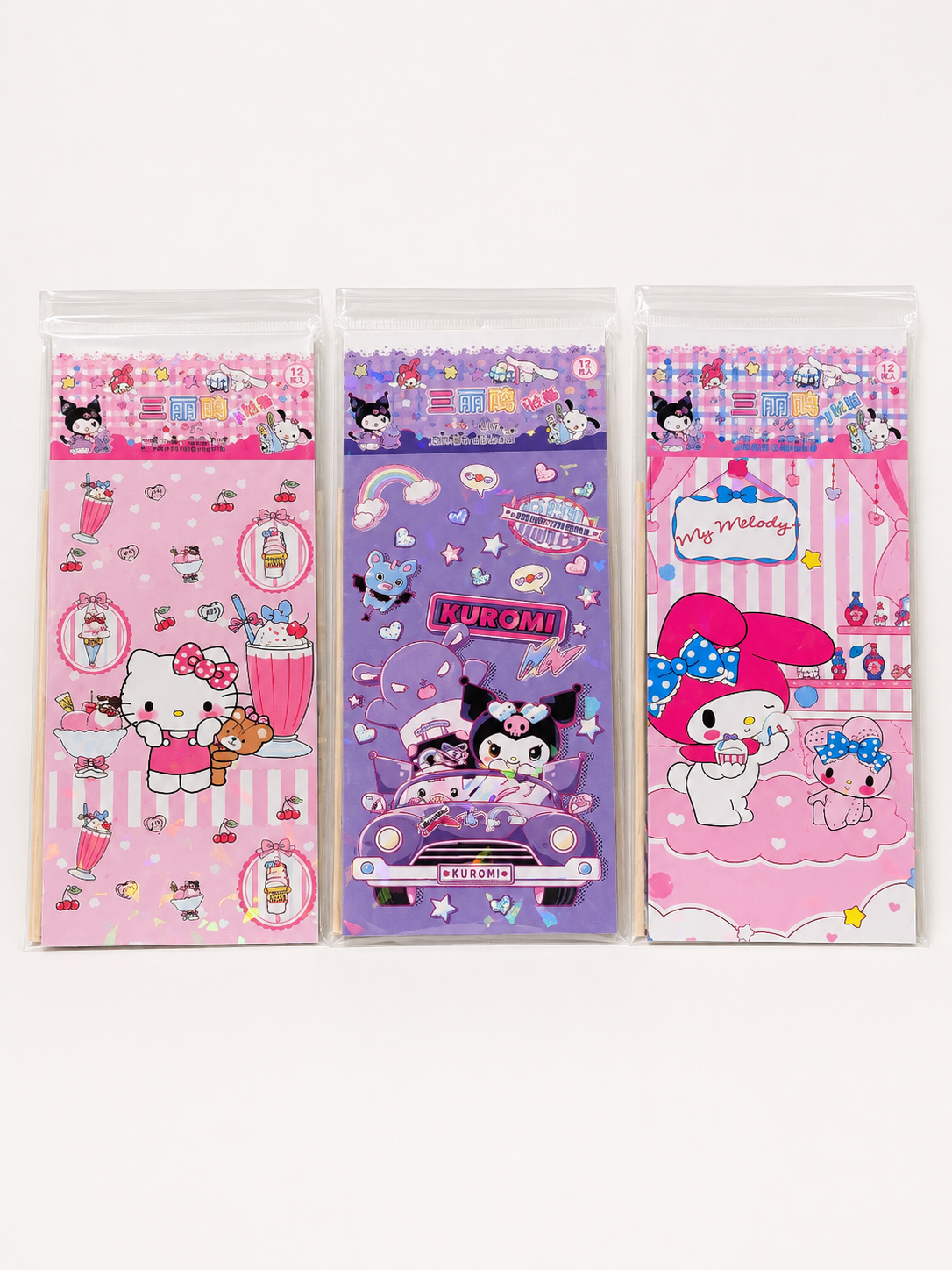 Sanrio Scratch and Coloriung Book