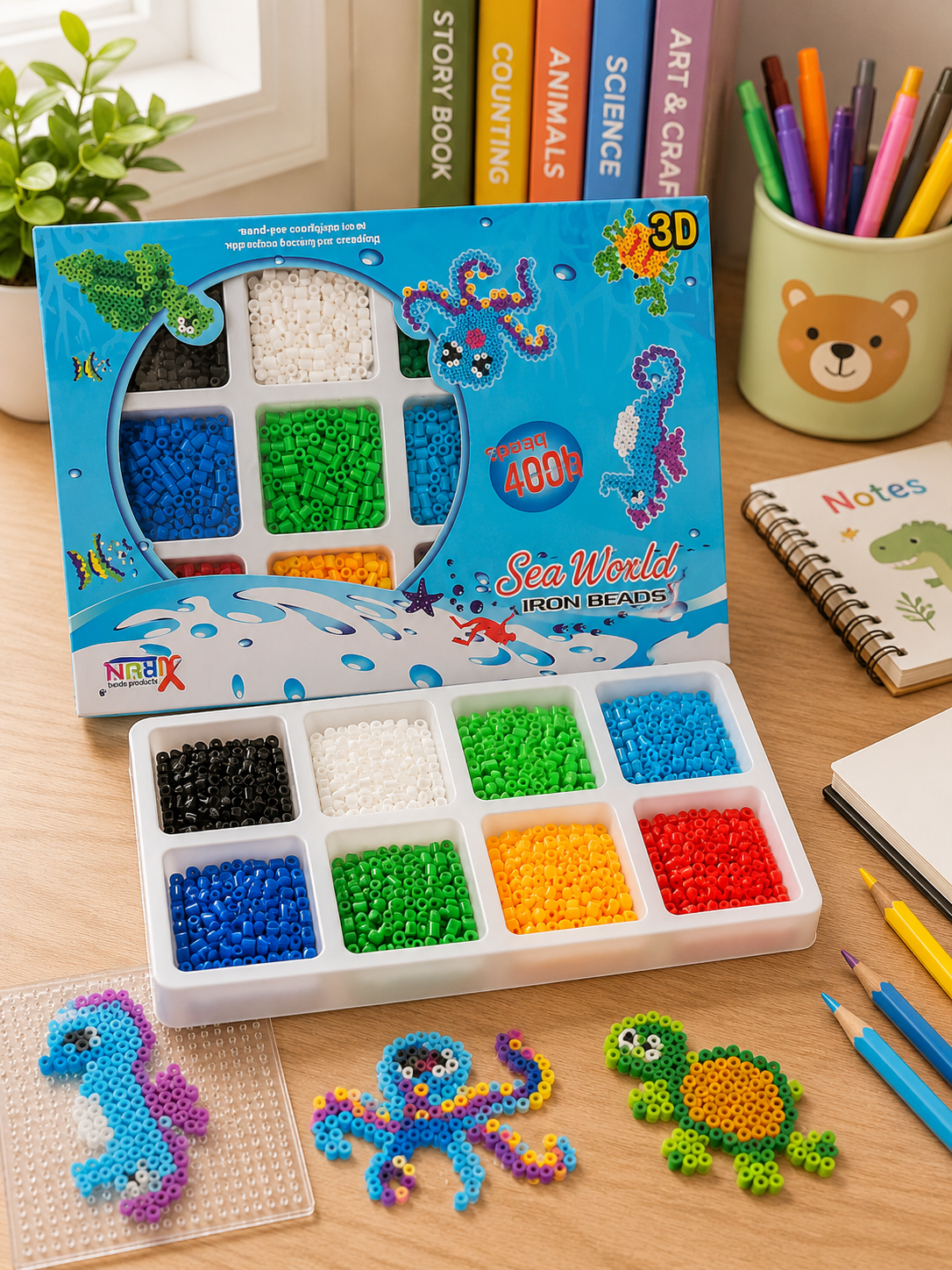 SEA WORLD BEADS CRAFT KIT - 4000 BEADS Main image