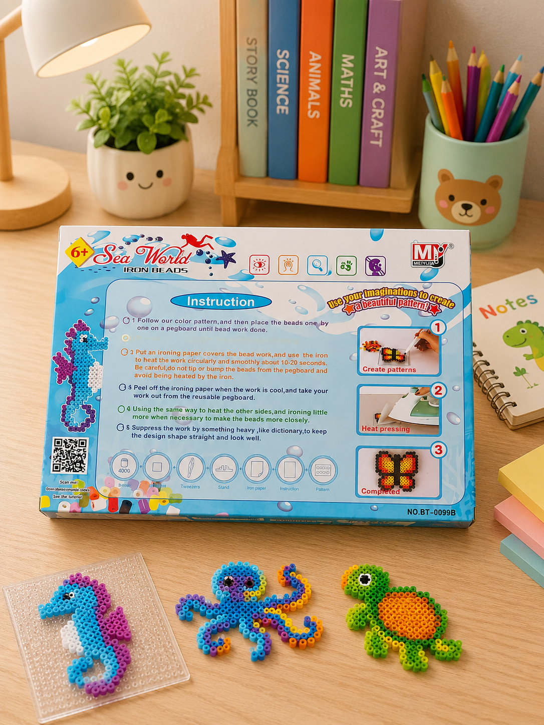 SEA WORLD BEADS CRAFT KIT - 4000 BEADS