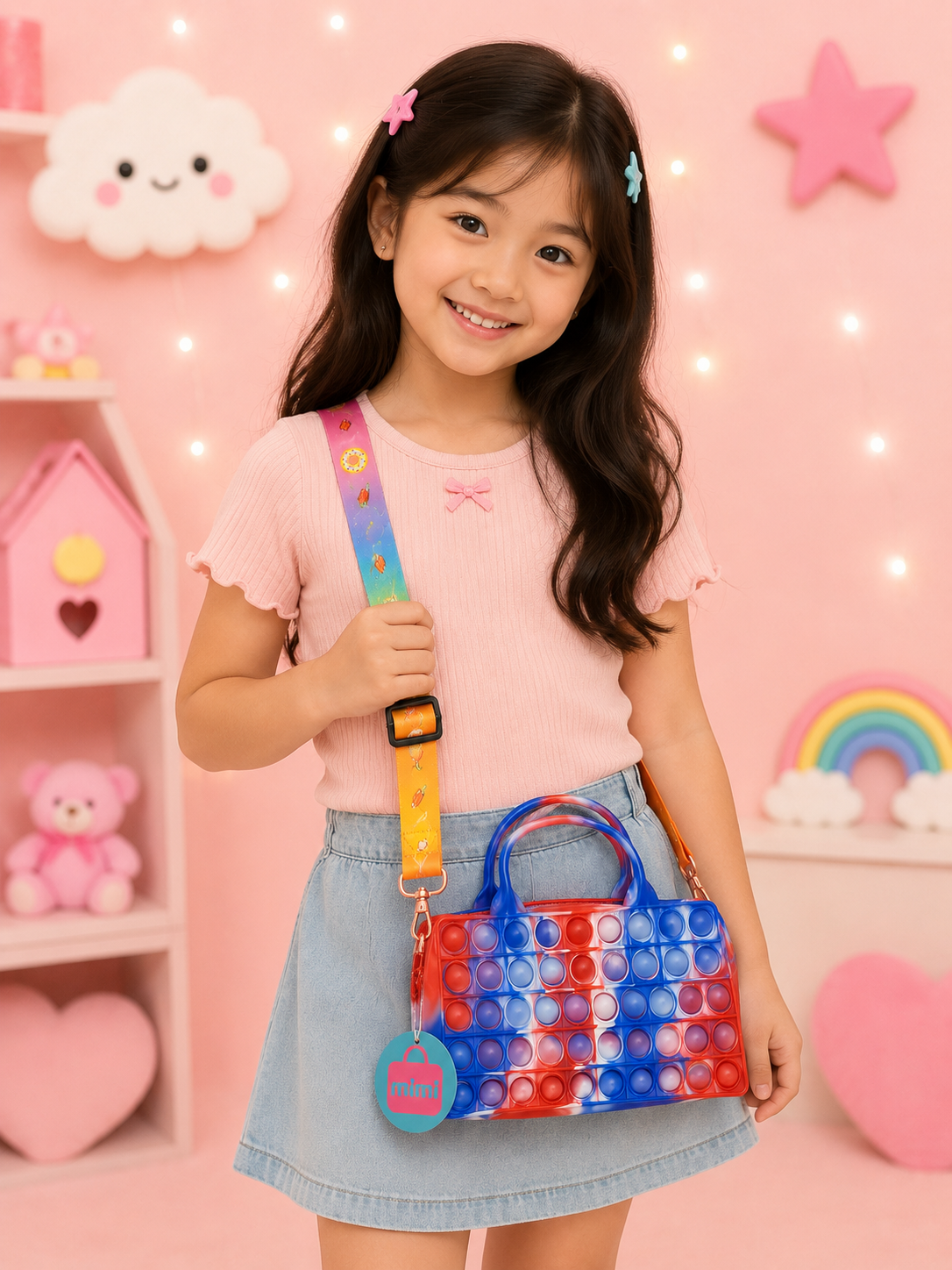 Pop It Silicone Crossbody & Handbag