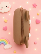 Cute Bear Silicone Crossbody Bag