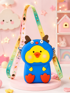 Cute Duck Silicone Crossbody Bag