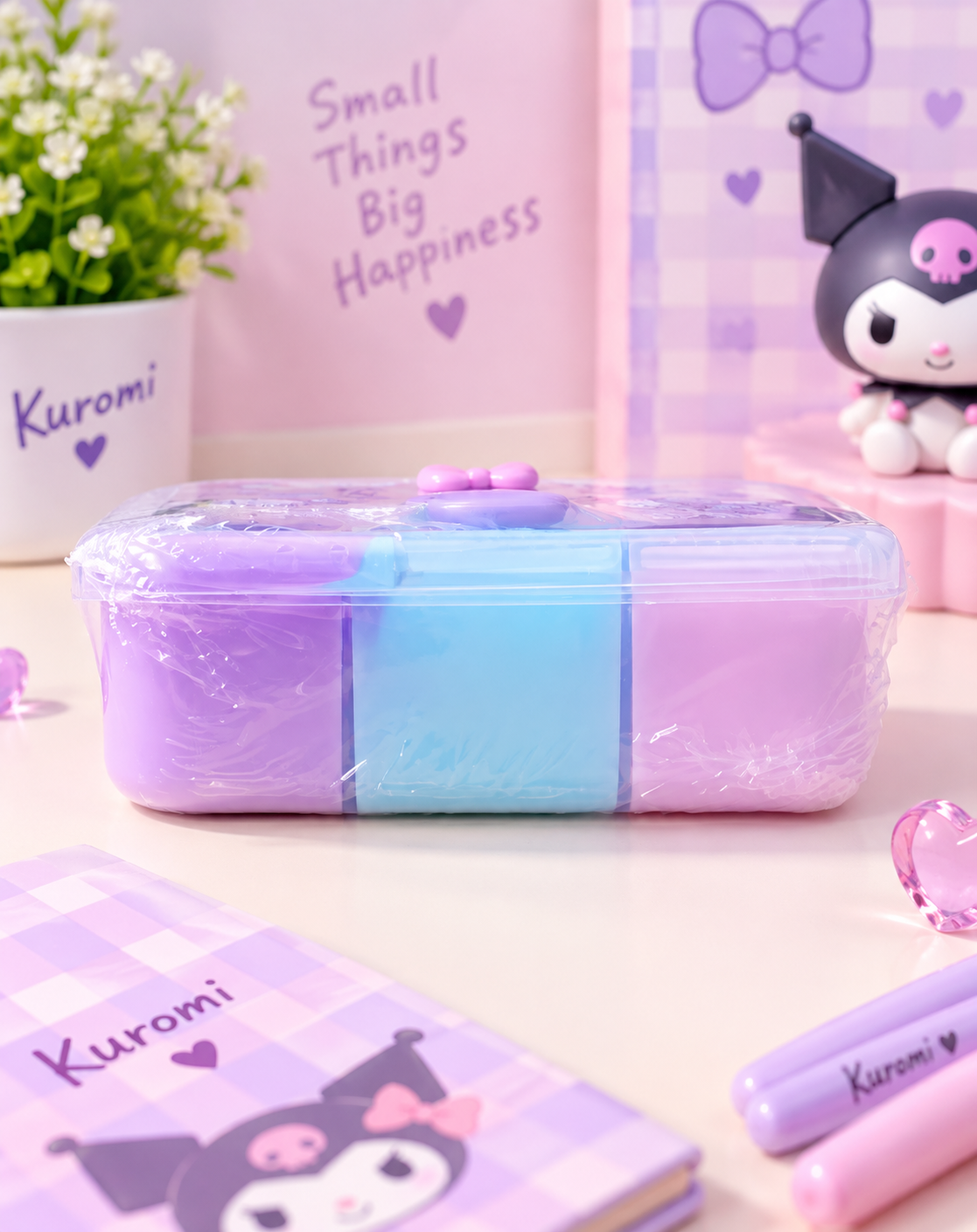 Sanrio 3-Color Slime – Hello Kitty & Kuromi