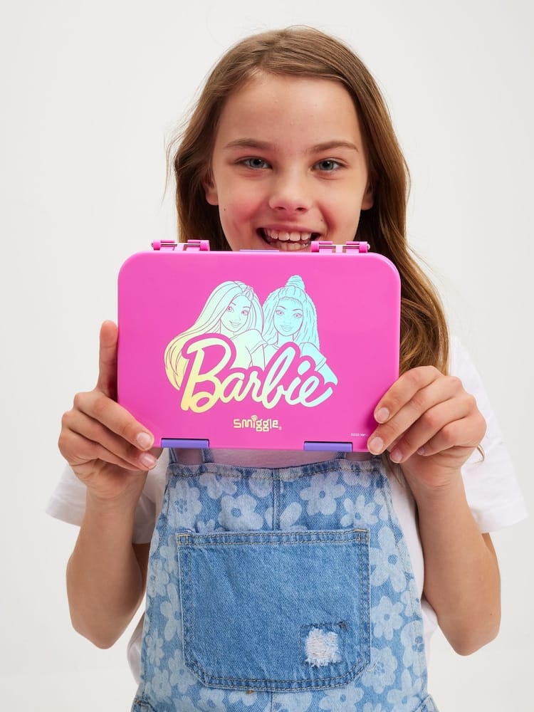 Original Smiggle Barbie Bento Lunch Box Secondary image