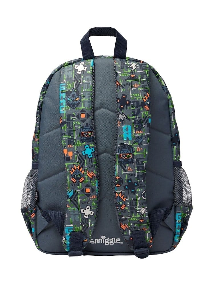 Smiggle Grey Trailblazer School Bag