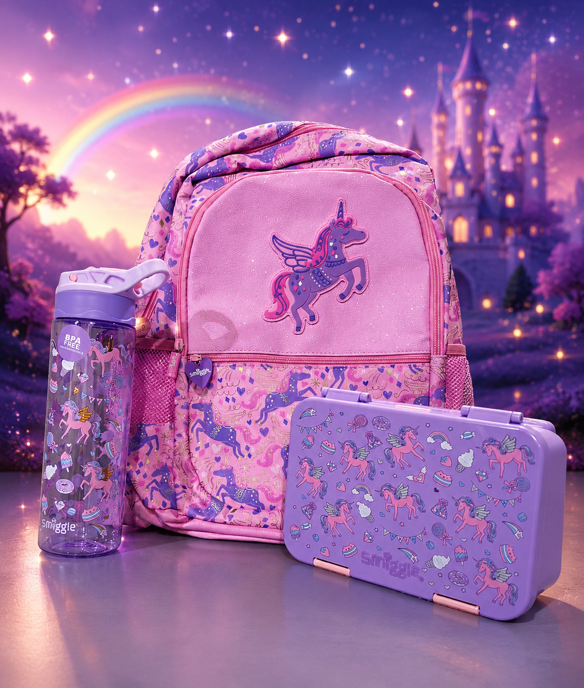Smiggle Unicorn School bag deal