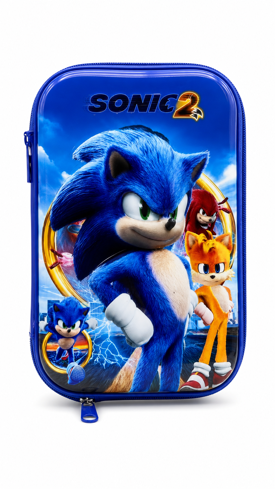 Sonic 2 Large Hard-Shell Pencil Pouch Main image