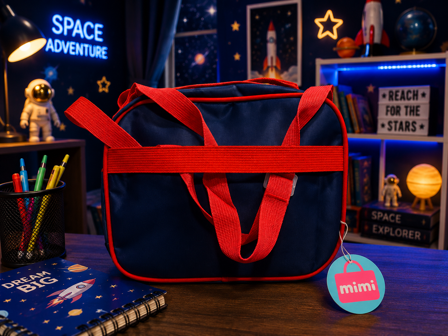 SPACE LUNCH BAG - 8.5 x 11 Inches