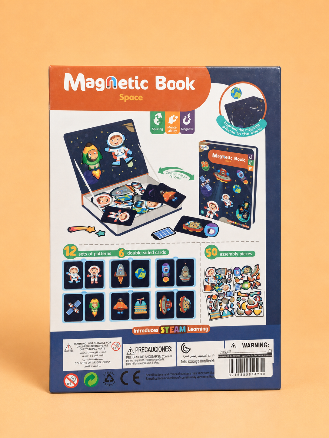 Magnetic Book – Space | 50 Pieces Secondary image