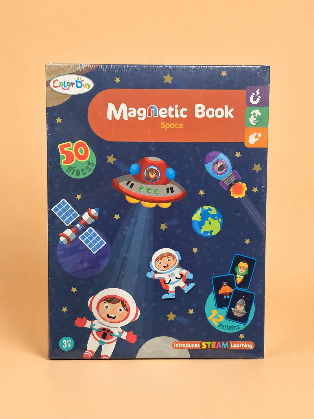 Magnetic Book – Space – 50 Pieces Main image