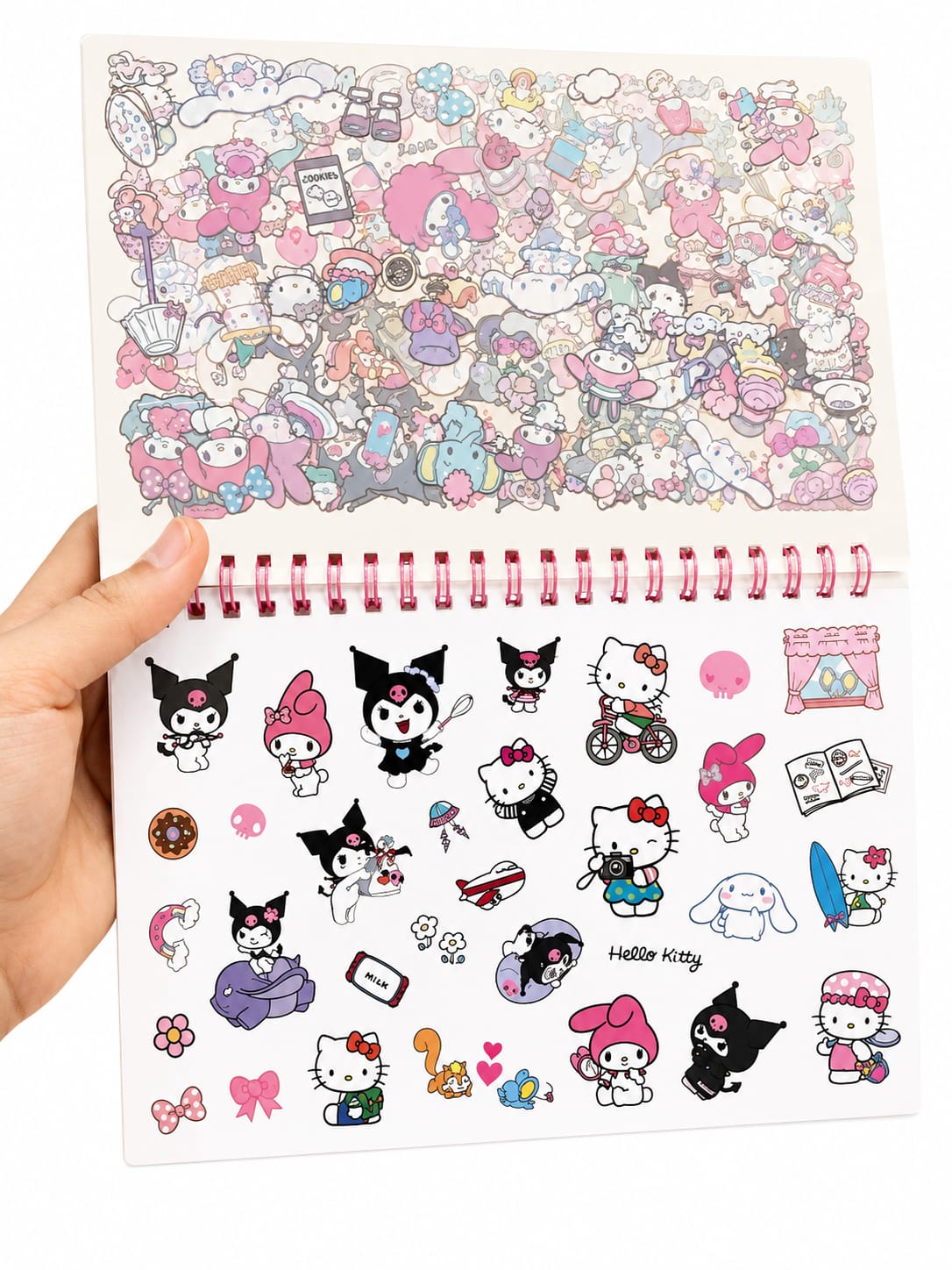Sanrio DIY Sticker Book – 4 Cute Variants