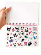 Sanrio DIY Sticker Book – 4 Cute Variants