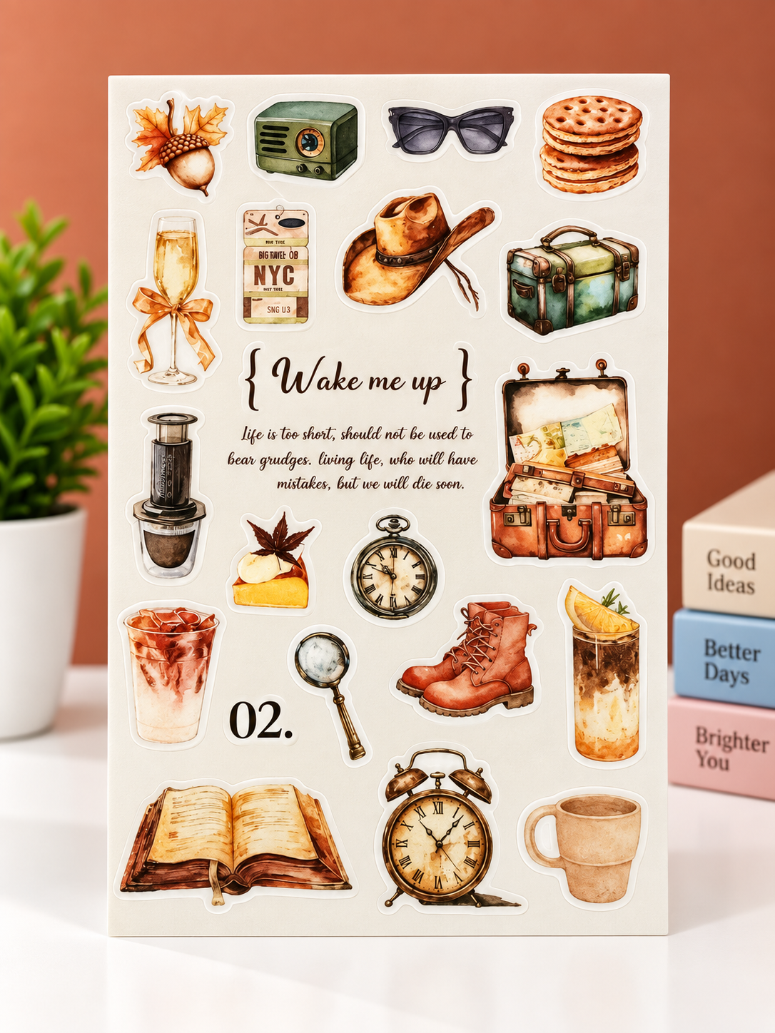 Autumn Full House Stickers – 4 Sheets