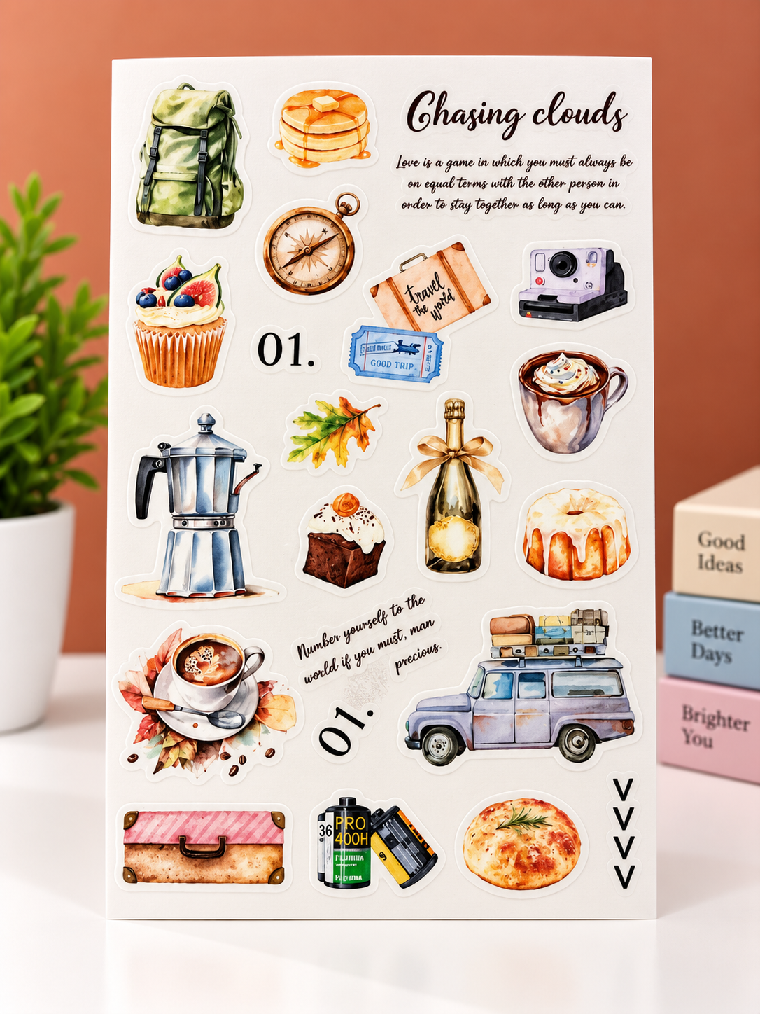 Autumn Full House Stickers – 4 Sheets