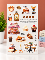 Autumn Full House Stickers – 4 Sheets