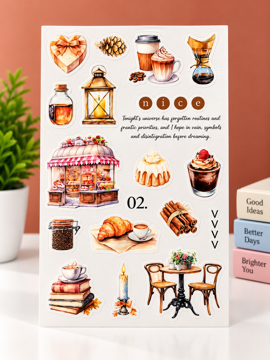 Autumn Full House Stickers – 4 Sheets