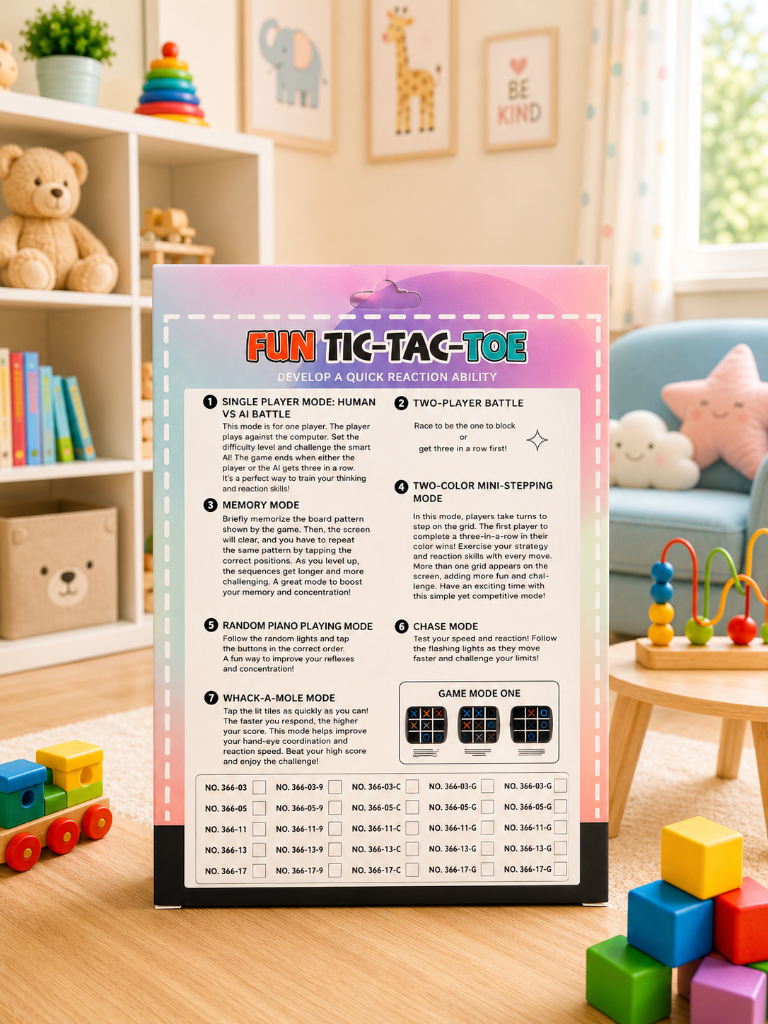 TIC-TAC-TOE STITCH