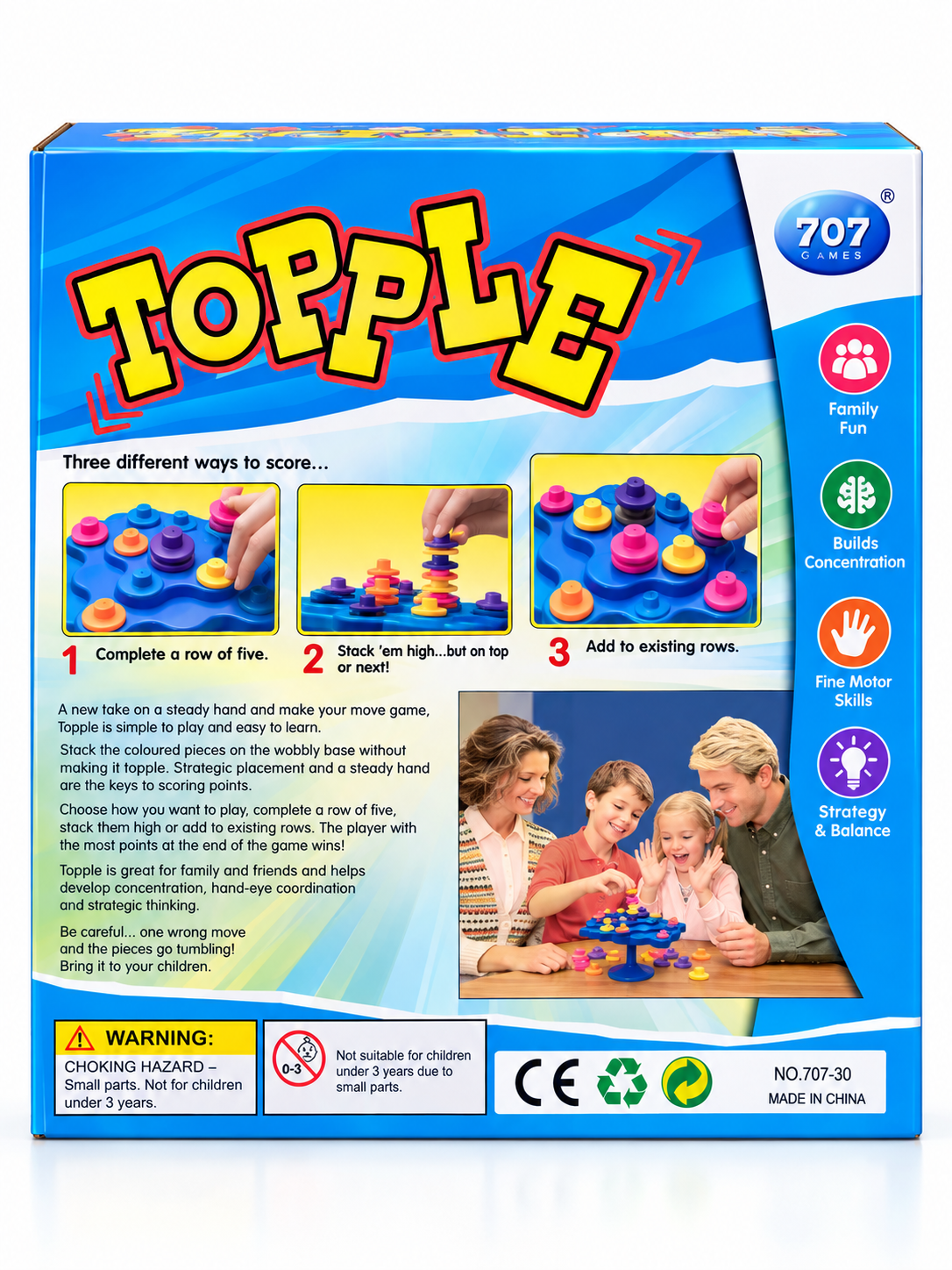 Topple – Balance & Strategy Game
