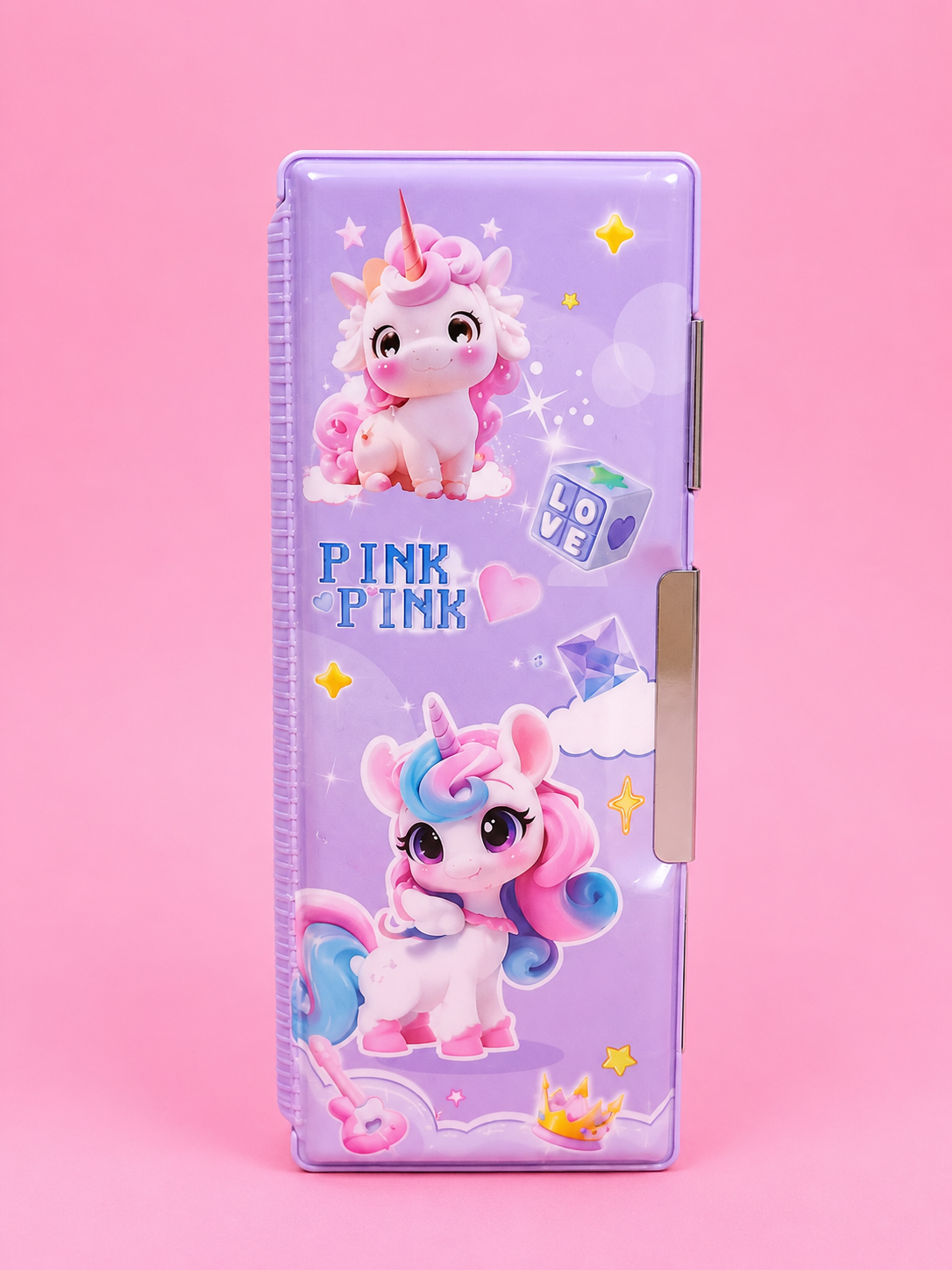 SQUISHY DOUBLE-SIDED PENCIL BOX