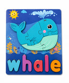 Wooden Educational Word Puzzle – Assorted Designs