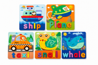 Wooden Educational Word Puzzle – Assorted Designs