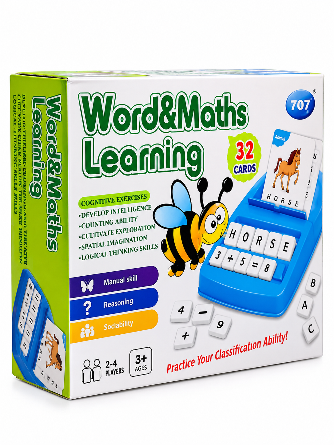 Word & Maths Learning Game Main image