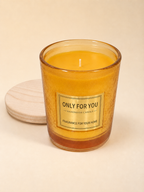 Only For You Handmade Scented Candle with Wooden Lid – alternate product view 2